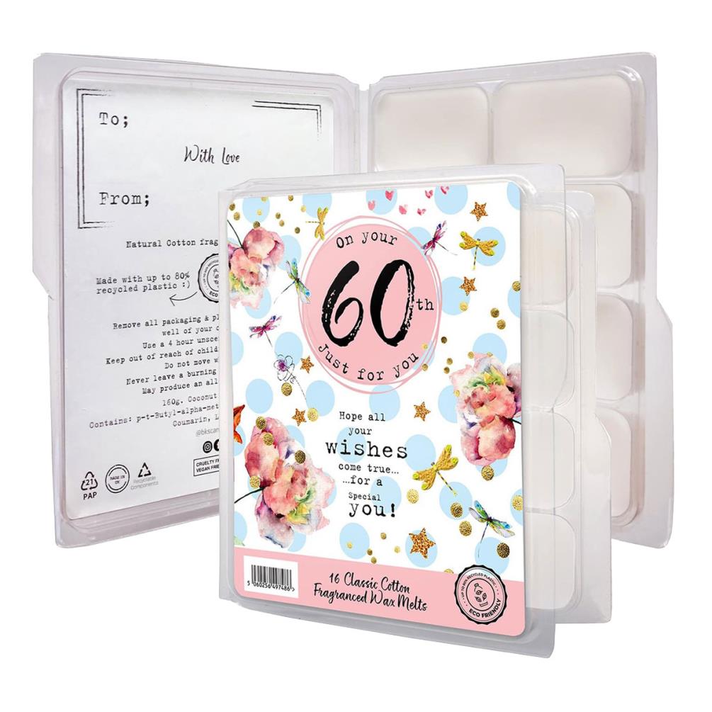 Best Kept Secrets 60th Birthday Wax Melts (Pack of 8) £8.09